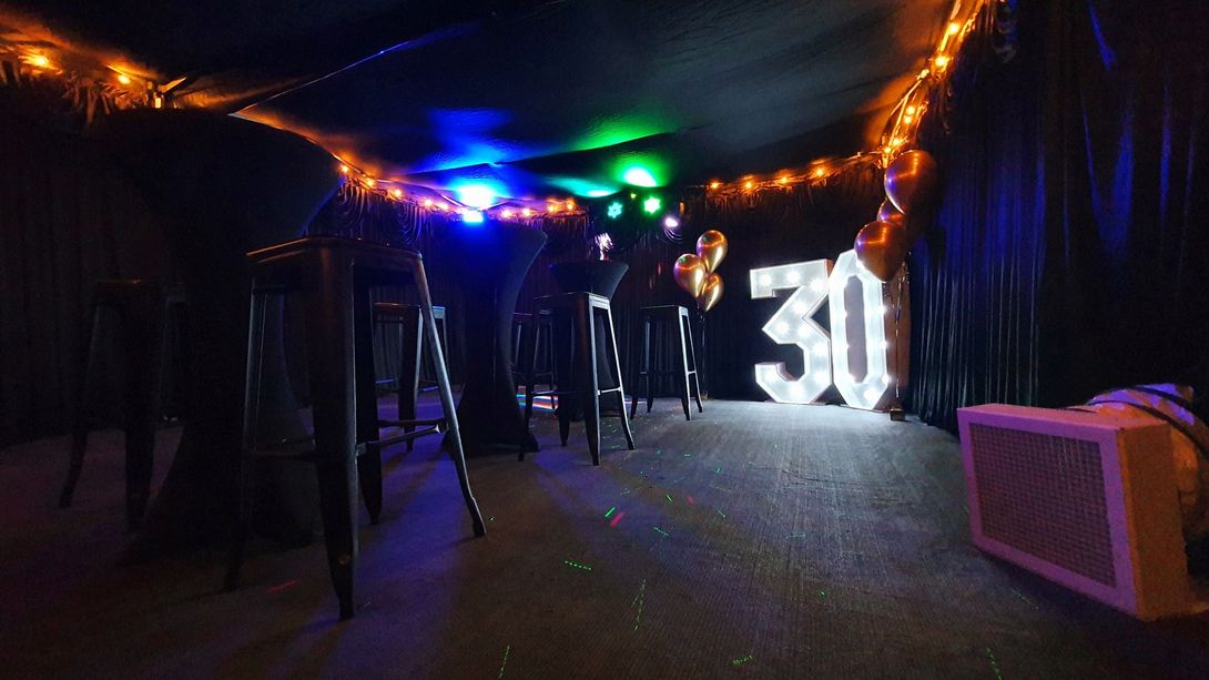 light up numbers
