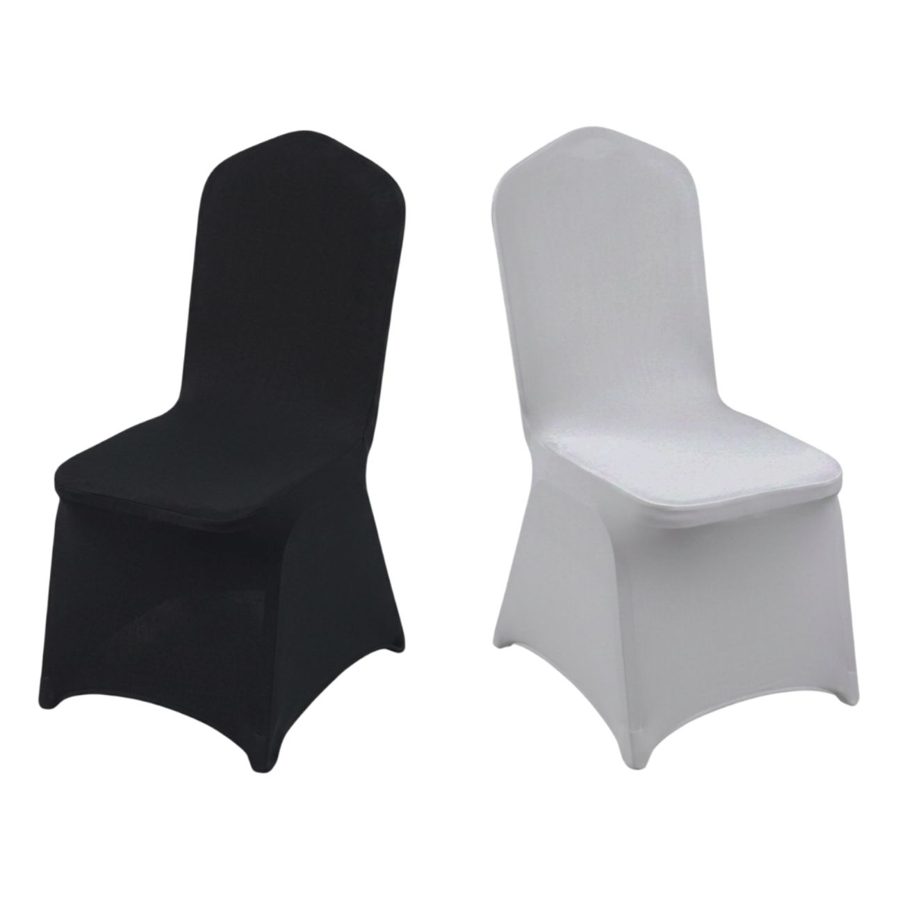 white chairs with cushions 