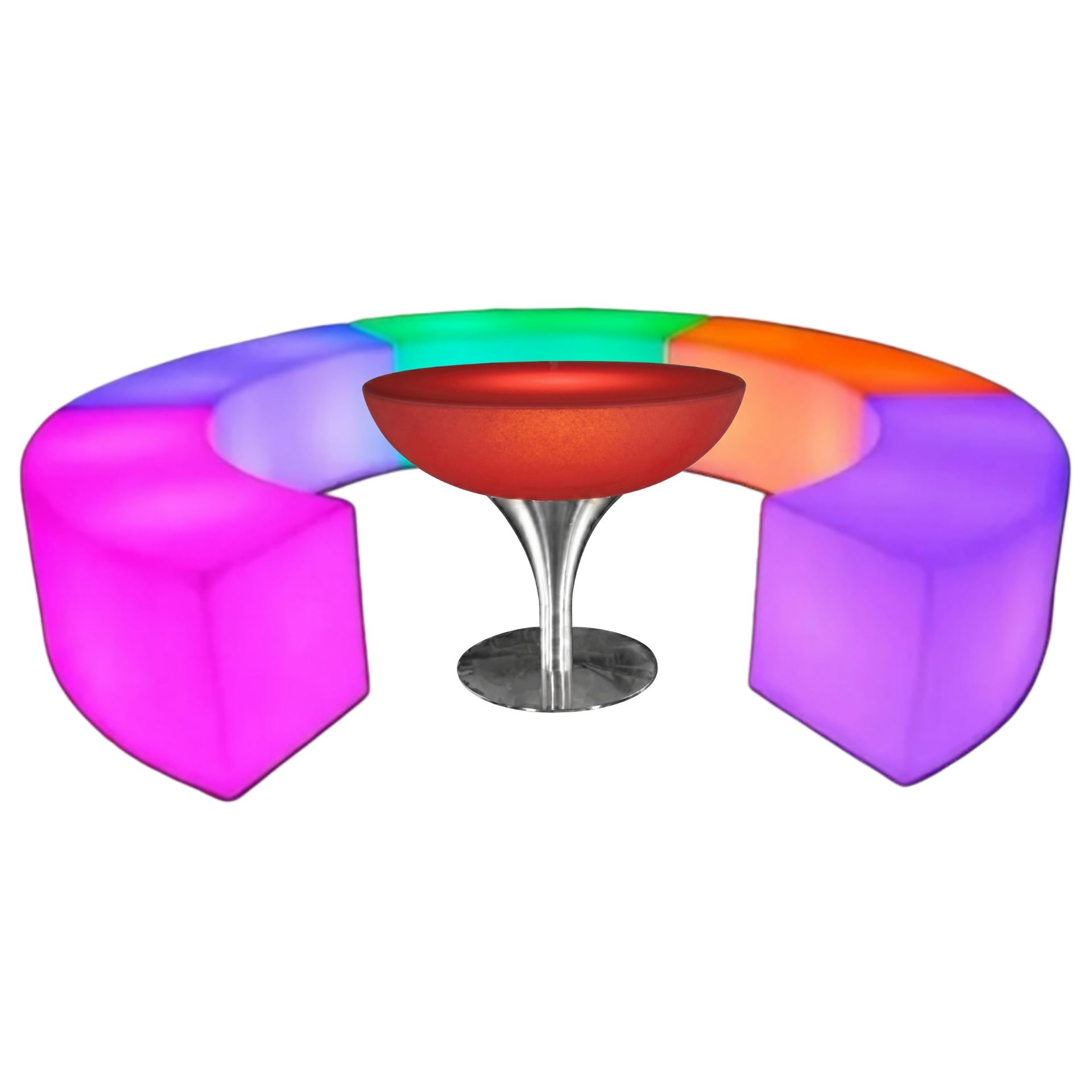 LED Bar table hire in Manchester