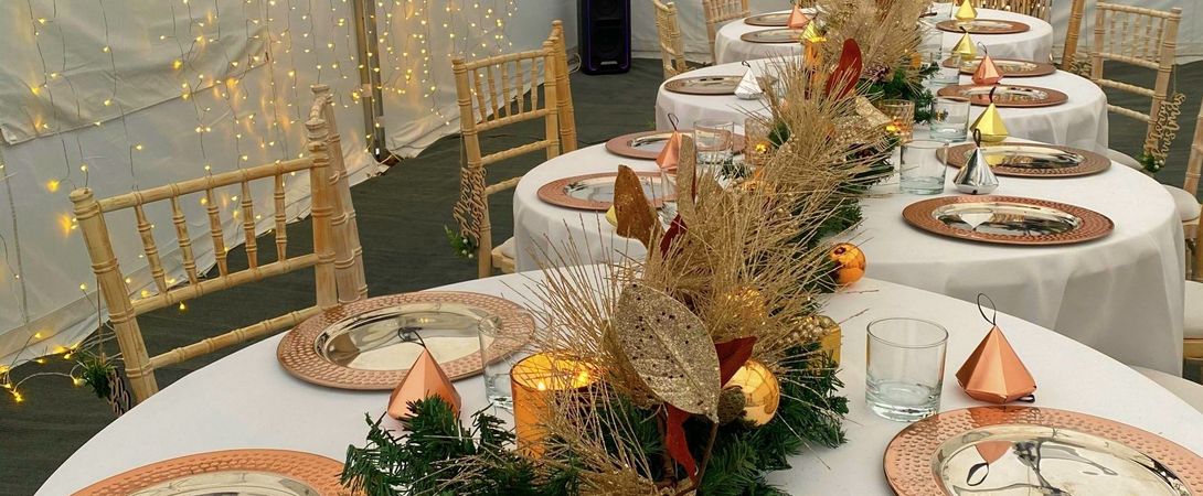 Christmas marquee