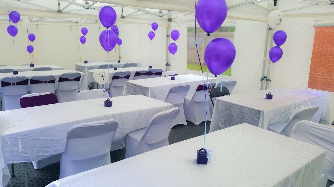 Tables and Balloons