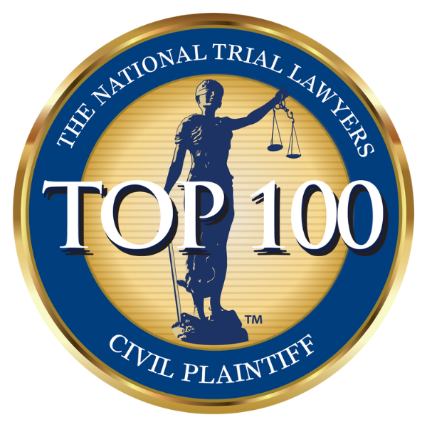 The national trial lawyers top 100 civil plaintiff logo