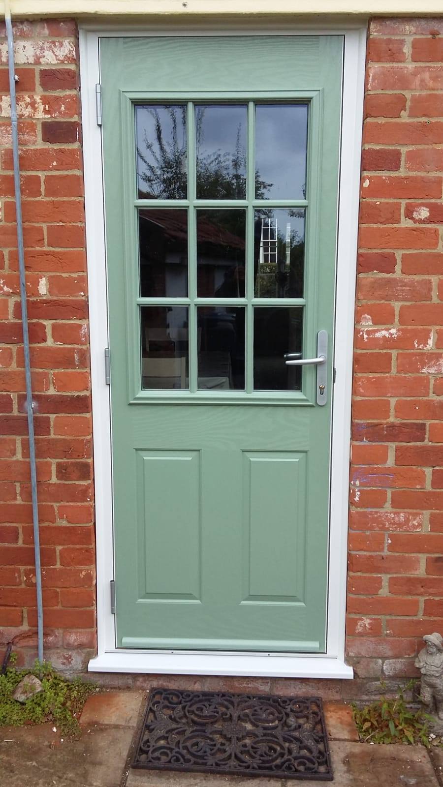 Mint Green Composite Door
