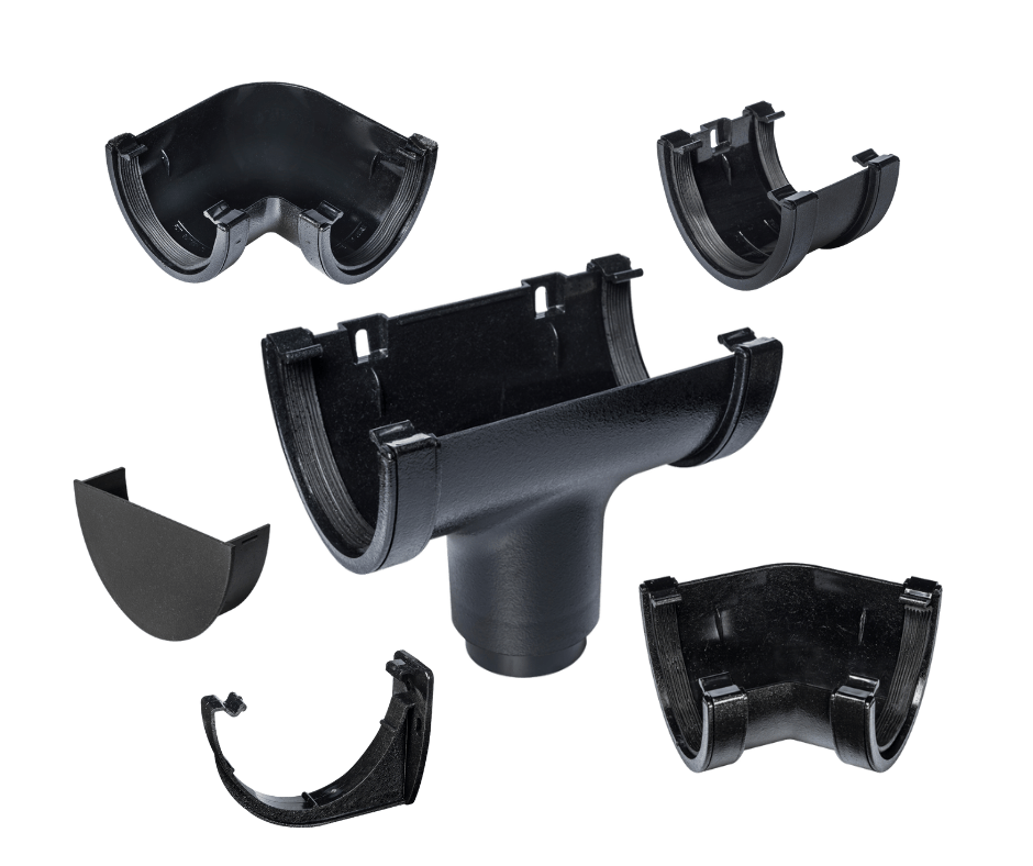 cast iron Deepflow gutters