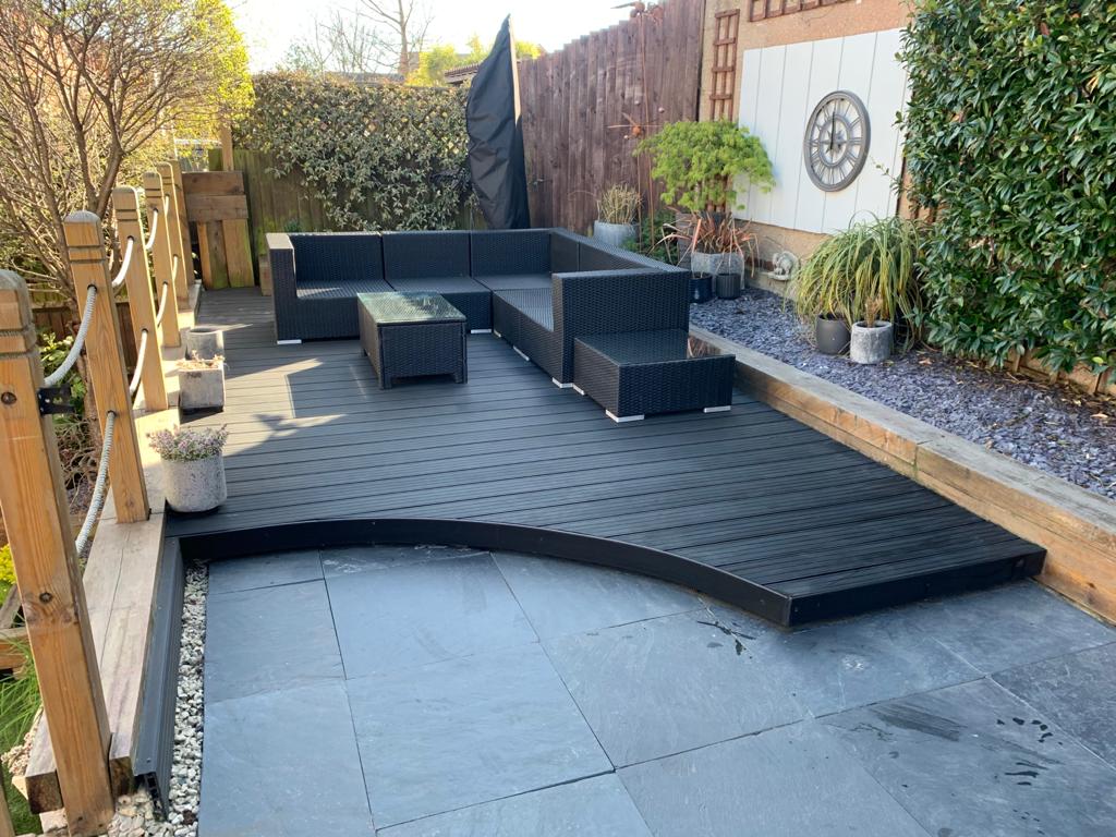 Black Composite Decking