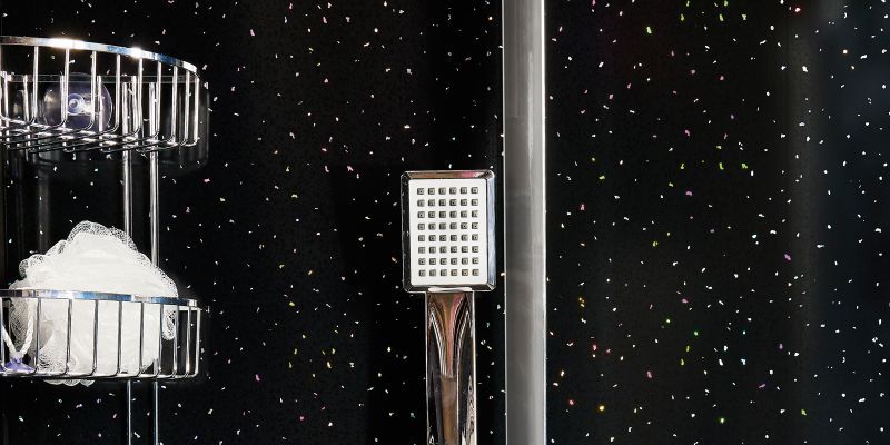 Black Aqua Boards Speckled with White Spots