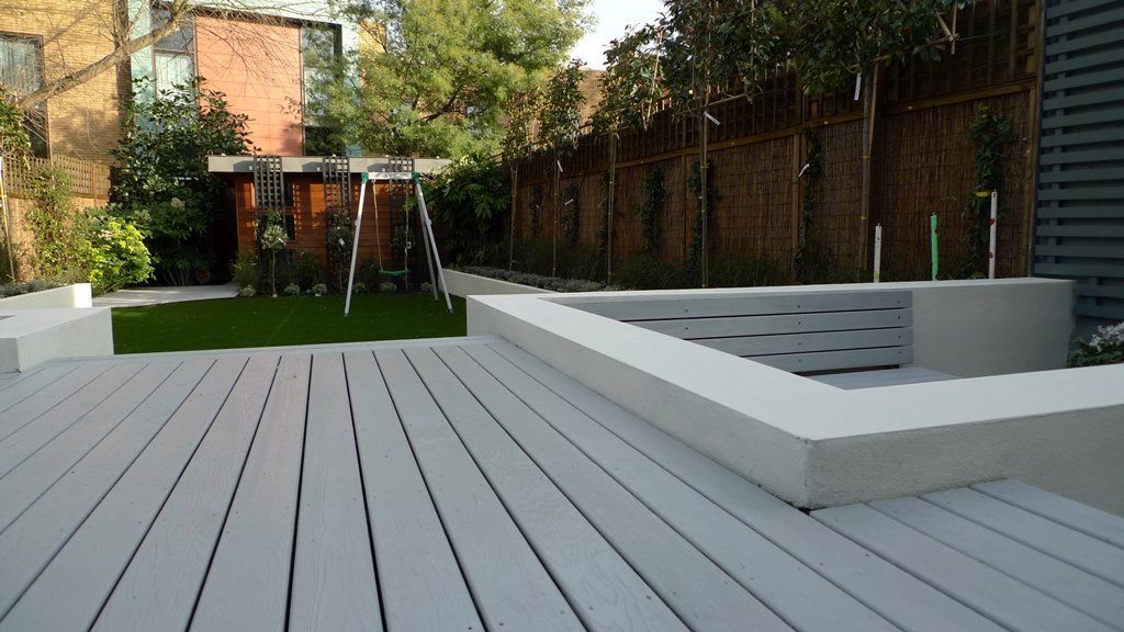 Gray Composite Decking