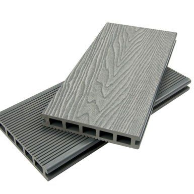 Salt Lake Silver Composite Decking Material
