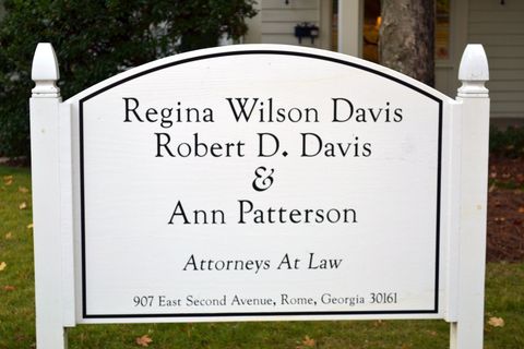 Attorney — Rome, GA — Davis, Davis & Patterson