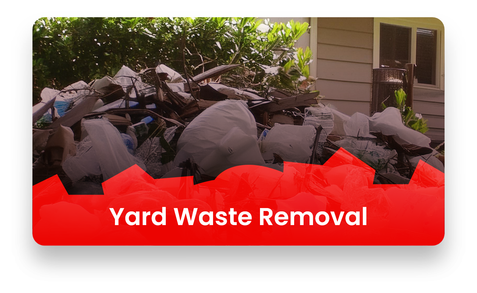 Yard waste removal image