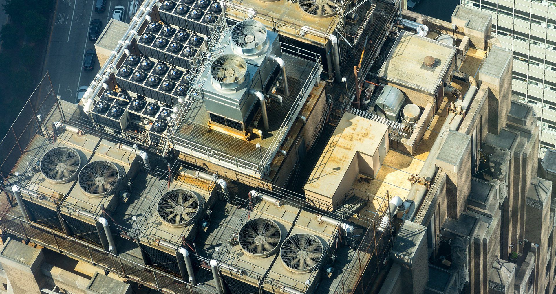 Air Conditioning On Flat Roof