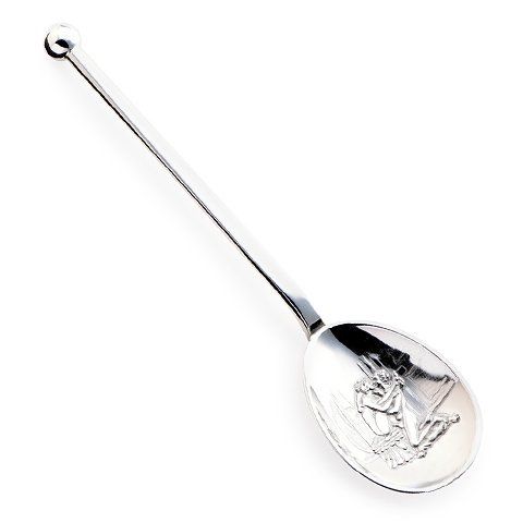 Rose Hand Forged Silver Spoon erotic jewellery