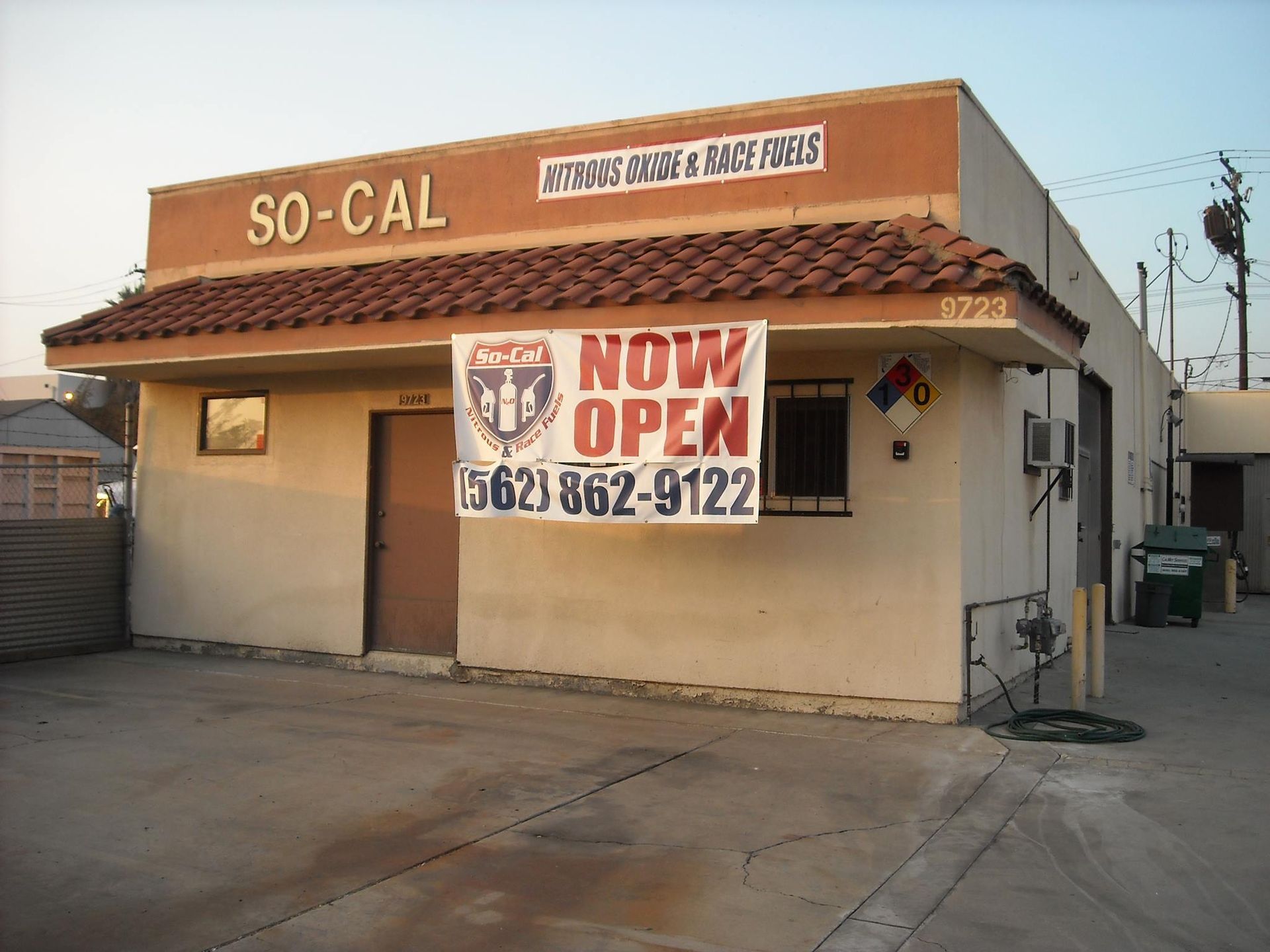 SO-CAL auto shop building with 