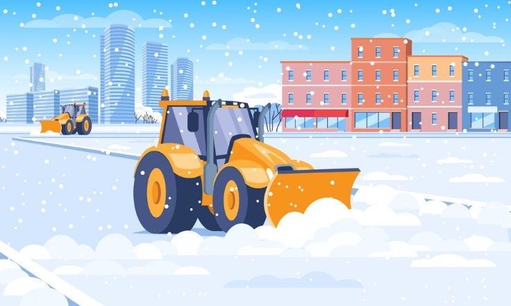 commercial snow removal service