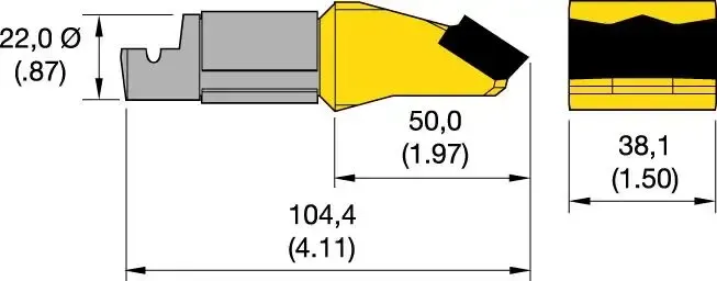 AR150-87 Spade Cutter Carbide