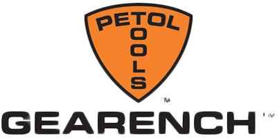 A logo for a company called petol gearrench