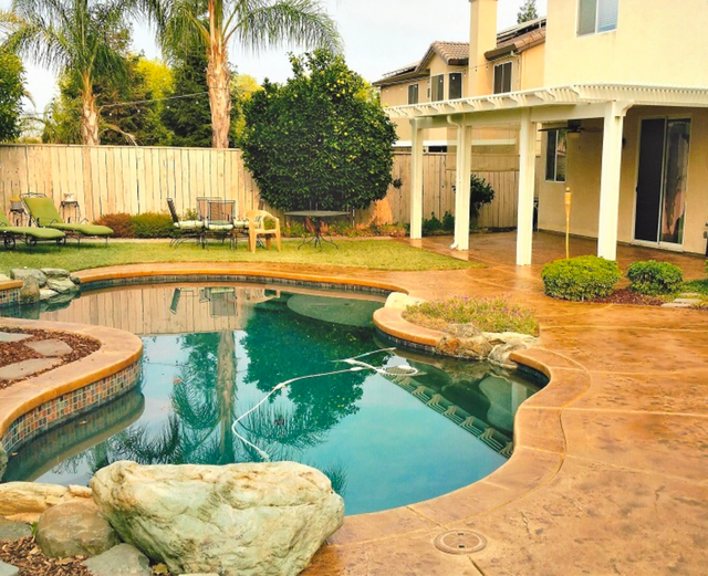 Stamped Concrete Pool Decks By West Palm Beach Concrete Installer