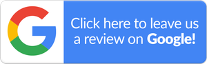 Google review button with multicolor G logo and blue text saying “Click here to leave us a review on Google!”