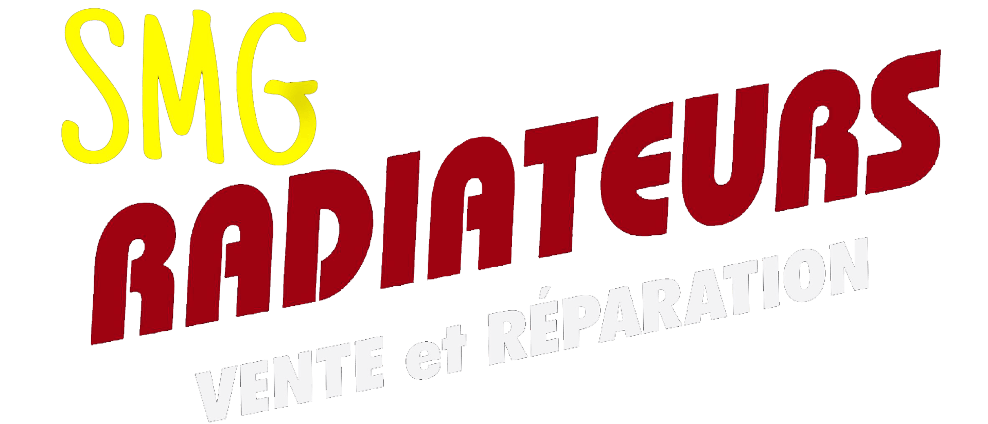 Un logo pour une entreprise appelée smg radiateurs