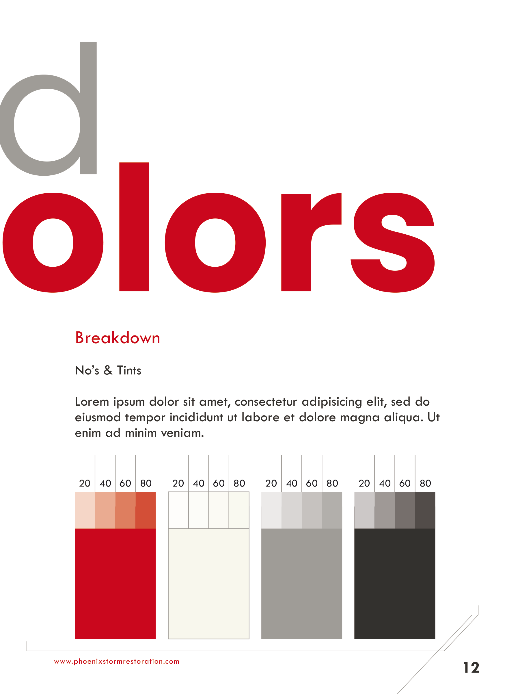 Red and gray 