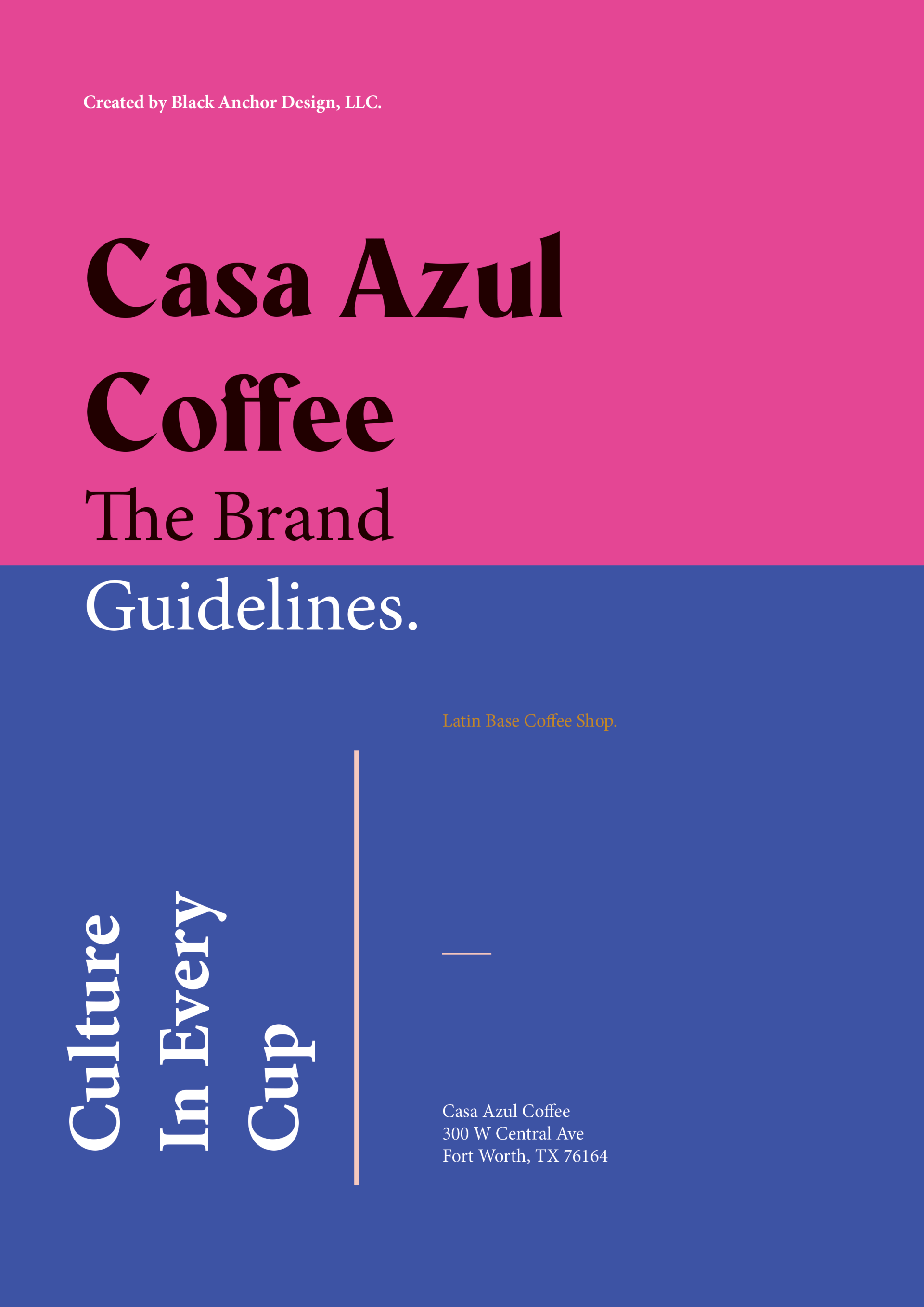 Casa Azul Coffee Brand Guidelines