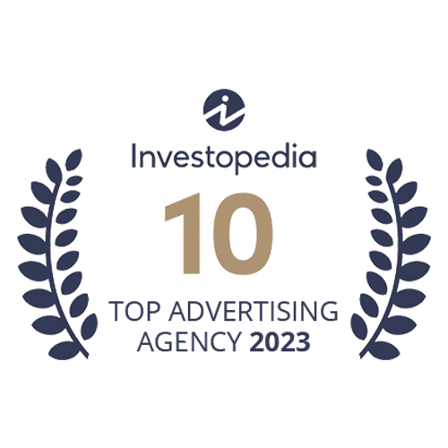 Investopedia is the top advertising agency in the world in 2023.