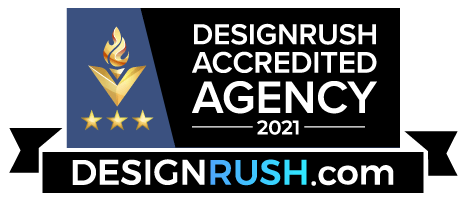 DesignRush Accredited Agency 2021 | Black Anchor Design