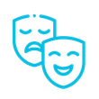 Drama- en art therapie icon