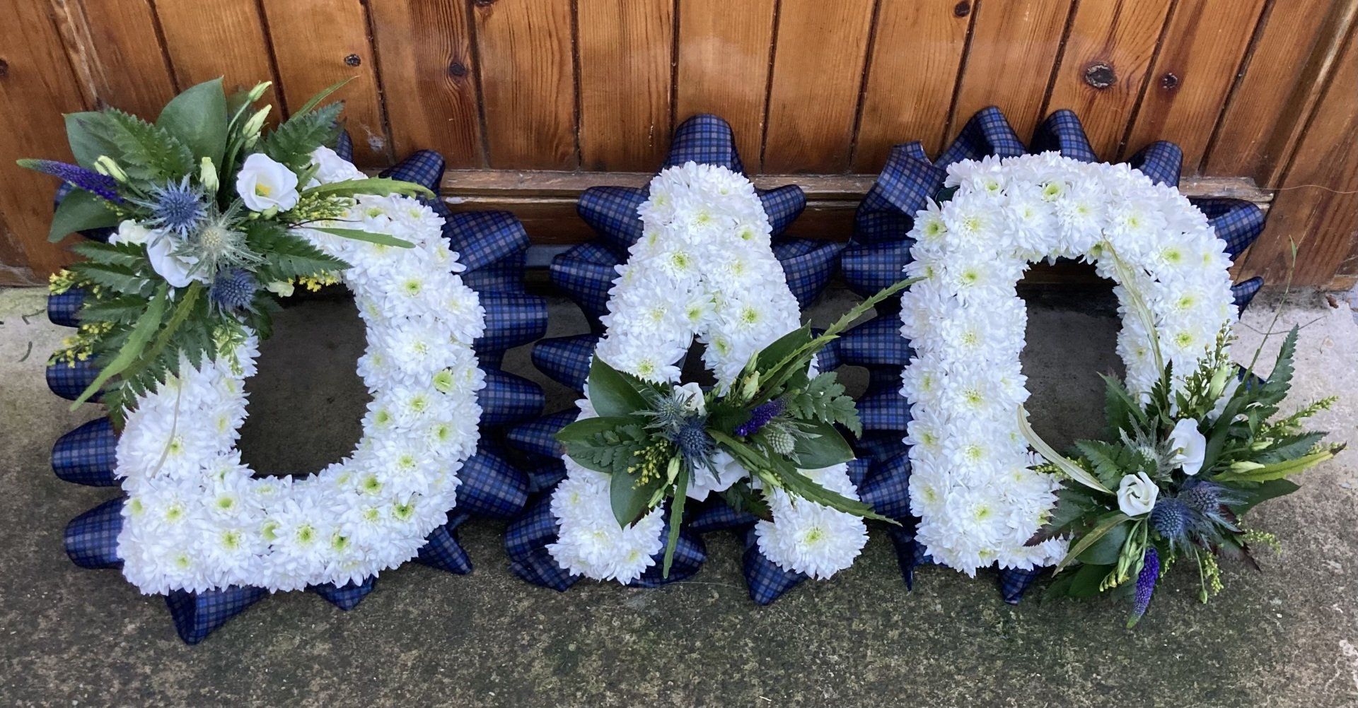 Funeral Letters created by  Rachel's Country flowers who is a specialist funeral florist situated in the Scottish Highlands. Covering Edderton, Tain, Seaboard Villages, Balintore, Hilton, Fearn, Portmahomack, Invergordon, Alness, Dornoch, Golspie, Ardgay, Lairg. Lettering casket sprays, sheafs, posies and wreaths