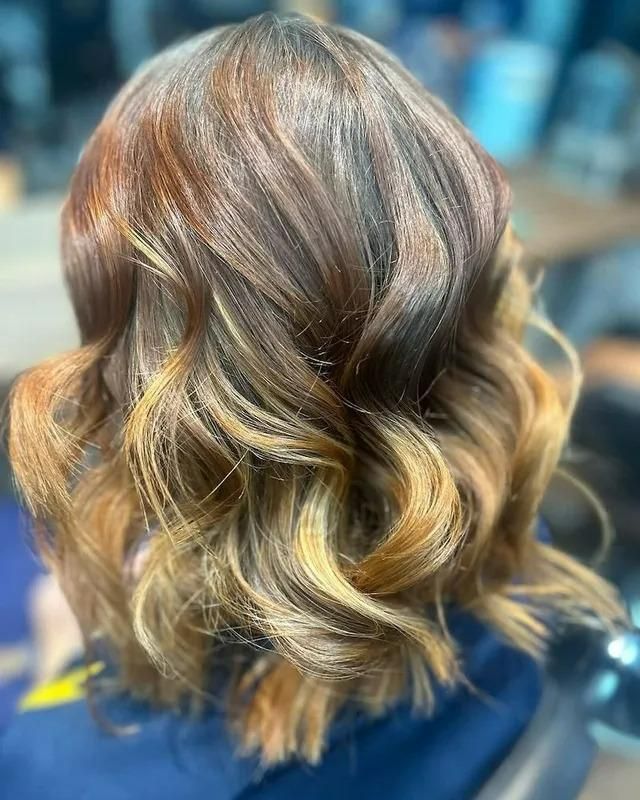 A Close up Of a Woman's Hair in A Salon — Eco Village Hair in Bongaree, QLD