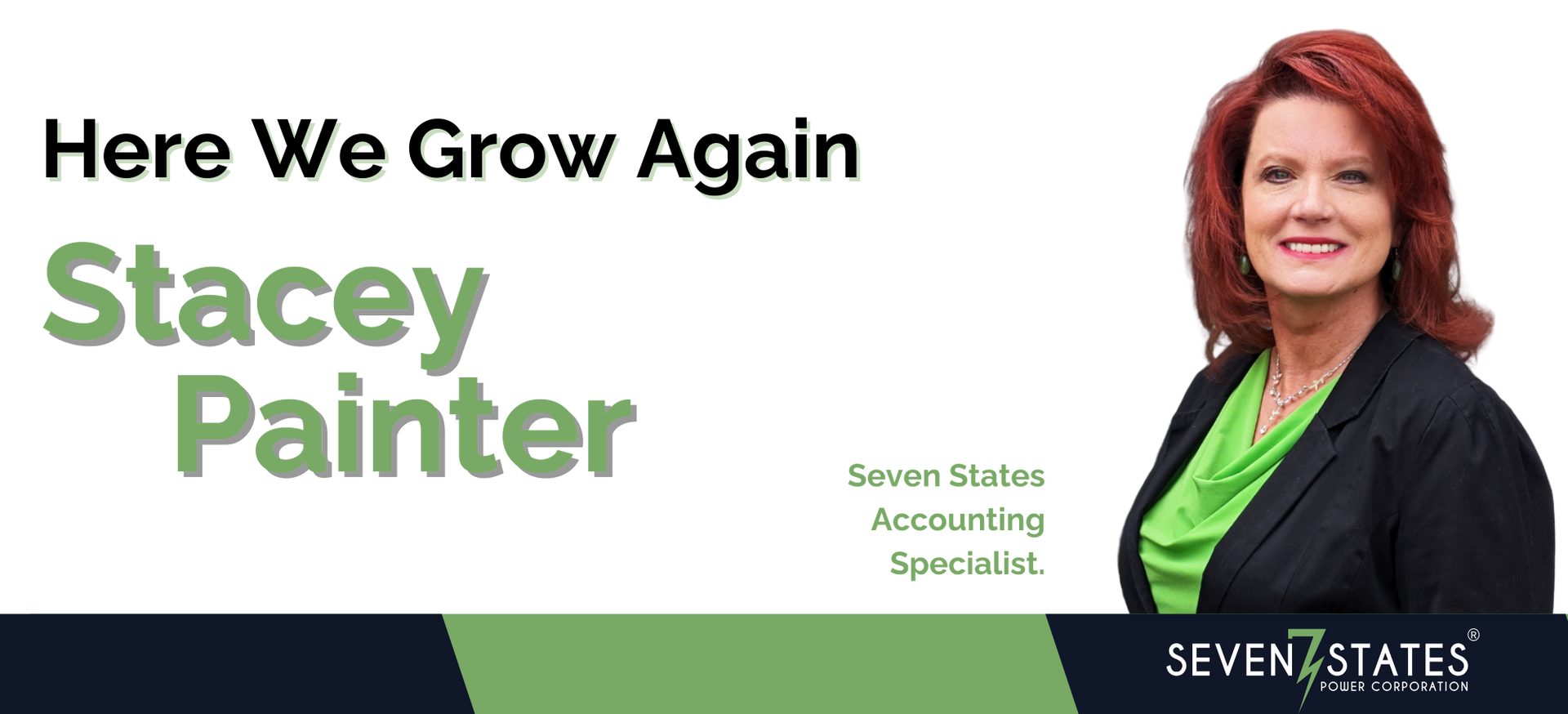 Here we grow again. Stacey joins the team.