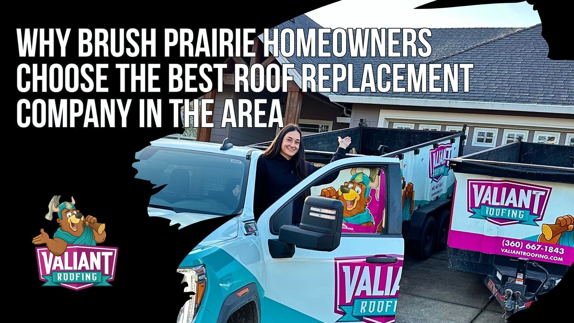 Why Brush Prairie Homeowners Choose  Valiant Roofing as the Best Roof Replacement Company in the Area
Valiant Roofing holds Owens Corning Platinum Preferred, CertainTeed SELECT ShingleMaster, and NRCA CERTA certification, making it the only contractor in the Brush Prairie corridor to carry all three. The company is BBB A+ Accredited in Vancouver, WA, carries over 230 verified 5-star Google reviews at a 4.9 rating, and is licensed under WA LIC VALIARL813LM and OR CCB 227641. Every job uses in-house crews, an independent post-install inspector, and a CompanyCam photo archive the homeowner keeps. Jack and Kendra own and operate the company. Visit https://www.valiantroofing.com/locations/brush-prairie-wa or stop by 108 SE 124th Ave Suite 8, Vancouver, WA 98684.