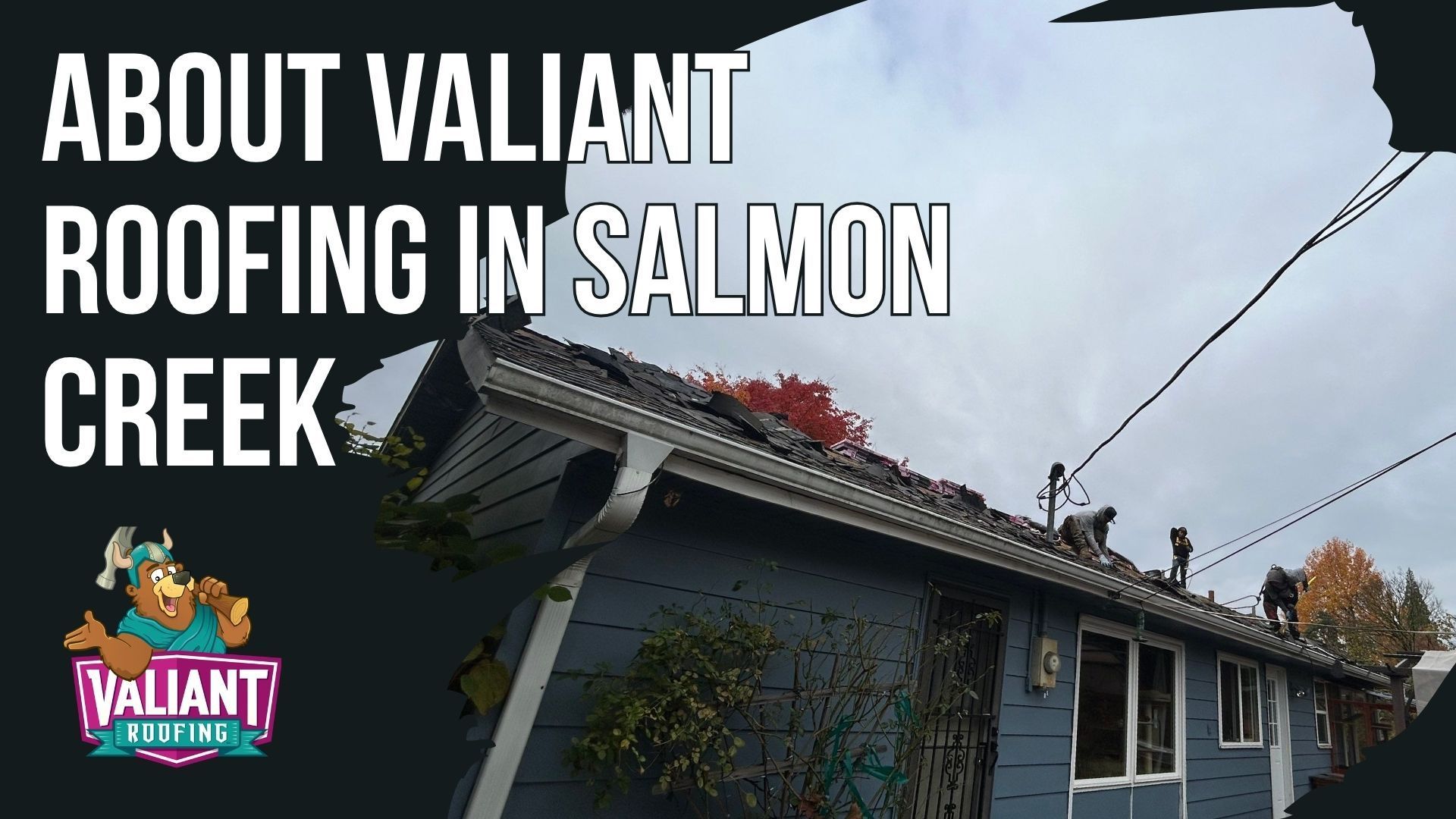 Residential roof repair in Salmon Creek WA