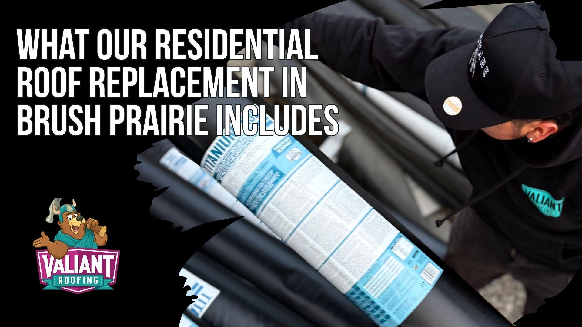 What Our Residential Roof Replacement in Brush Prairie Includes
Valiant Roofing delivers a full-system rebuild for Brush Prairie homeowners: complete tear-off to wood decking, decking repair at $85 to $125 per sheet with photo documentation, synthetic underlayment, ice-and-water shield, new drip edge, step flashing, pipe boots, and a ridge vent sized to attic NFVA. Every replacement closes with an Owens Corning Platinum Preferred or CertainTeed SELECT ShingleMaster warranty plus a Valiant workmanship warranty under WA LIC VALIARL813LM. Emergency tarping and replacement run 7 days a week. Visit https://www.valiantroofing.com/locations/brush-prairie-wa or stop by 108 SE 124th Ave Suite 8, Vancouver, WA 98684.