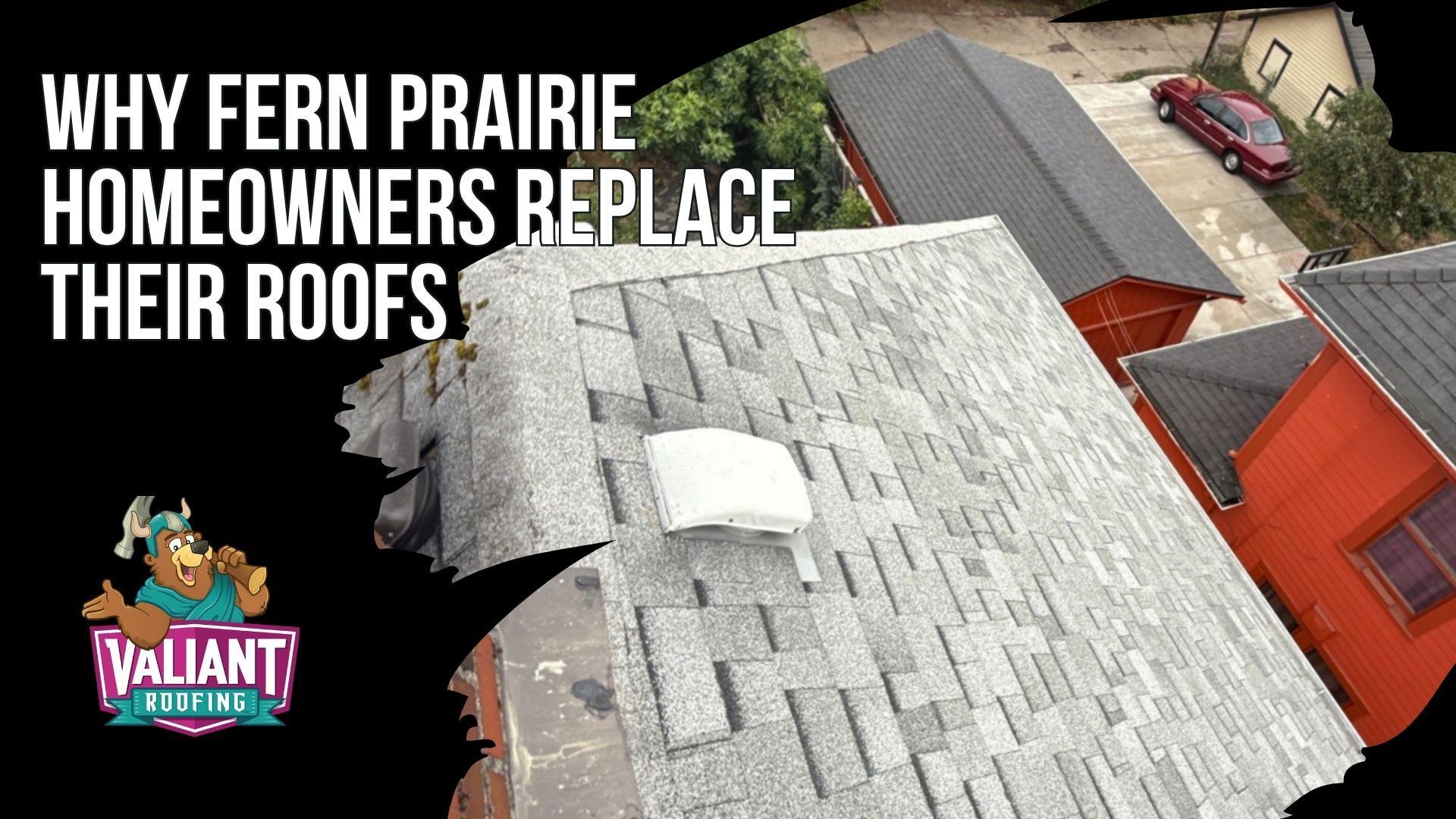 Why Fern Prairie Homeowners Replace Their Roofs (And Why Some Wait Too Long)
Why Fern Prairie homeowners replace their roofs, and why some wait too long: asphalt shingle roofs in the Pacific Northwest typically last 18 to 28 years, shorter than the 25 to 30 year national averages, because of constant moisture, limited sunlight, and moss pressure, so a Fern Prairie home built or last re-roofed before 2005 is approaching or past its replacement window. A single failed pipe boot is a repair, but multiple leaks in different areas, leaks that return after patching, or spreading ceiling stains signal a system failure in the underlayment, decking, or flashing. One 5-star reviewer, Jane Thorp, was quoted 50K elsewhere for her 963 sq ft home; Valiant Roofing completed the replacement for under 20K in under 2 days.
Valiant Roofing, 108 SE 124th Ave Suite 8, Vancouver, WA 98684. https://www.valiantroofing.com/locations/vancouver-wa
