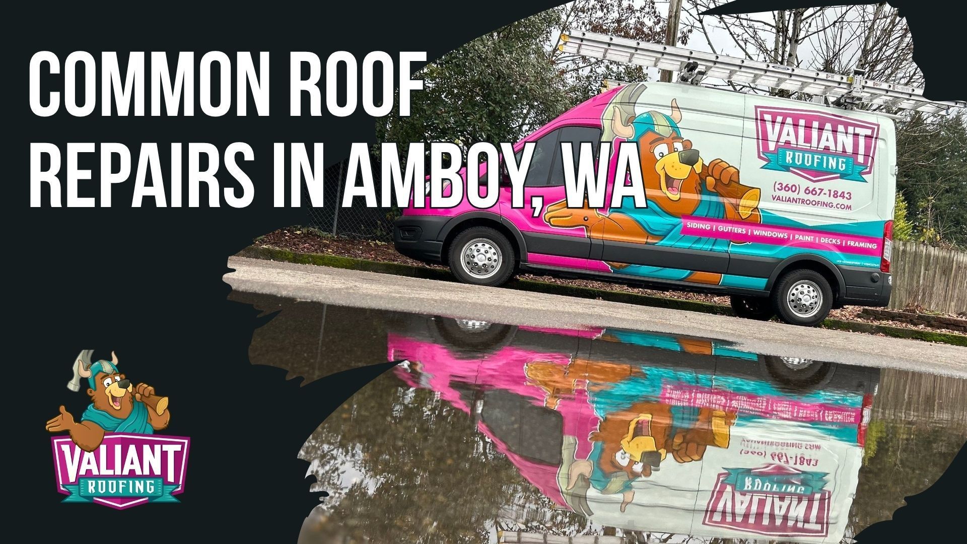 Common roof repairs in Amboy, WA by Valiant Roofing cover the most frequent issues homeowners face in the Pacific Northwest climate, including leaks, wind damage, flashing failures, moss buildup, and gutter problems. As a trusted roofing company in Amboy, WA, Valiant Roofing specializes in leak repair by identifying the exact source of water intrusion and fixing it permanently, not just patching the surface. Wind damage repair includes replacing missing or lifted shingles and restoring proper sealing after storms. Flashing repair and replacement around chimneys, vents, and skylights prevents long term water damage, while moss and debris removal protects shingles from moisture and premature deterioration. Gutter repair and replacement ensures proper drainage to protect your roof, fascia, and foundation. Homeowners searching for a reliable roofer in Amboy, WA trust Valiant Roofing for accurate diagnostics, lasting repairs, and high quality roofing services designed to handle heavy rain, wind, and moisture year round.