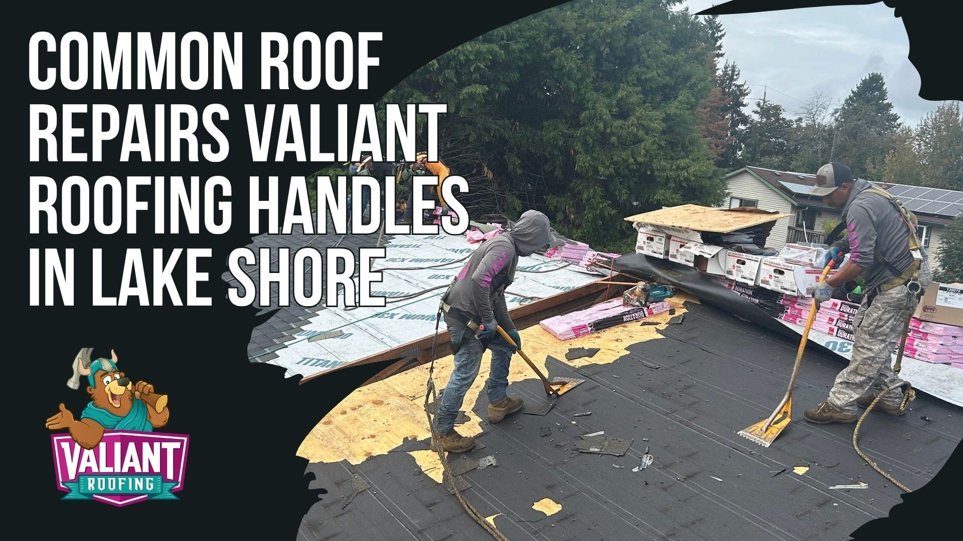 Common Roof Repairs in Lake Shore