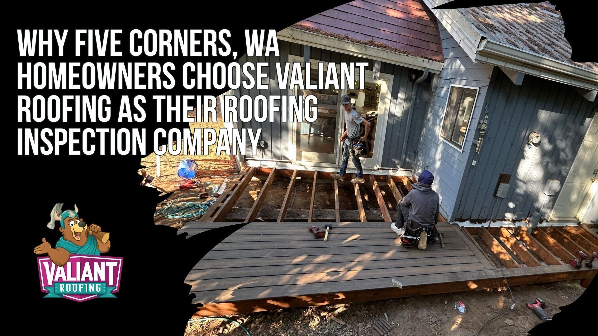 Why Five Corners, WA Homeowners Choose Valiant Roofing as Their Roofing Inspection Company
Five Corners homeowners choose Valiant Roofing because the company goes past the baseline claims of licensed, insured, experienced, and trusted. Valiant is a locally owned contractor with deep experience in Clark County and the SR-500 corridor, an Owens Corning Platinum Preferred Contractor in the top one percent of North American roofers, and a CertainTeed ShingleMaster whose crews install to standards that activate the full manufacturer warranty. Its WA L&I registration VALIARL813LM and OR CCB
#227641 are publicly displayed and verifiable in seconds, backed by 230-plus five-star Google reviews at 4.9 stars. Every inspection delivers a photo-documented PDF with timestamped, geotagged CompanyCam photos and drone imagery.
108 SE 124th Ave Suite 8, Vancouver, WA 98684
https://www.valiantroofing.com/locations/vancouver-wa