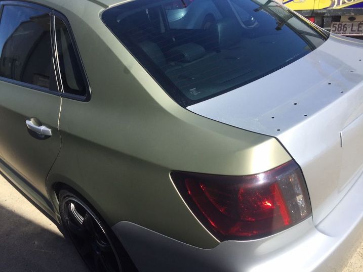 A Car With A License Plate That Says Sbs On It — Cairns Signcorp In Portsmith, QLD