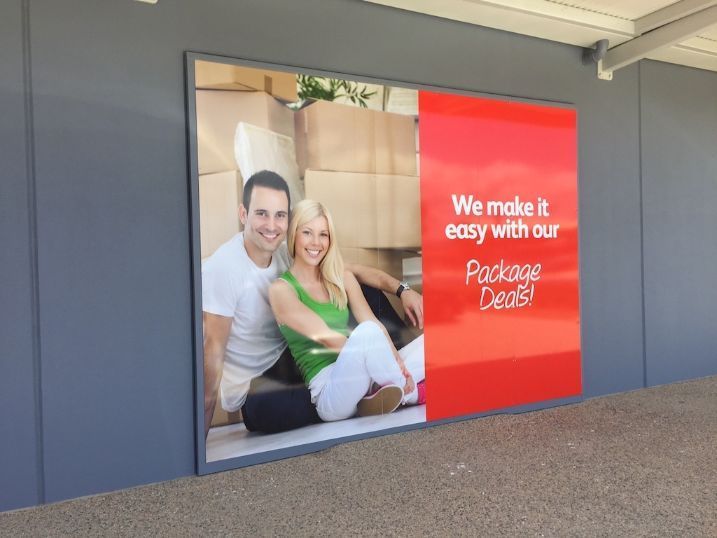 A Picture On The Wall That Says We Make It Easy With Our Package Deals  — Cairns Signcorp In Portsmith, QLD