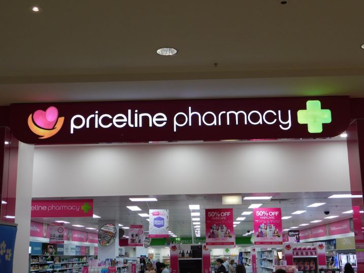 A Priceline Pharmacy In A Shopping Mall — Cairns Signcorp In Portsmith, QLD