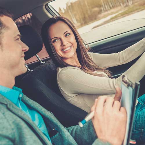 Woman getting Driving Lesson — learning to drive in Coffs Harbour