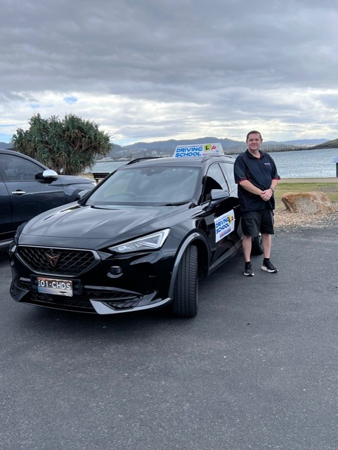 Traffic Crossing Sign — learning to drive in Coffs Harbour