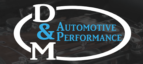 Red logo for "Demo Auto Repair" with wings, stars, and a circular design.