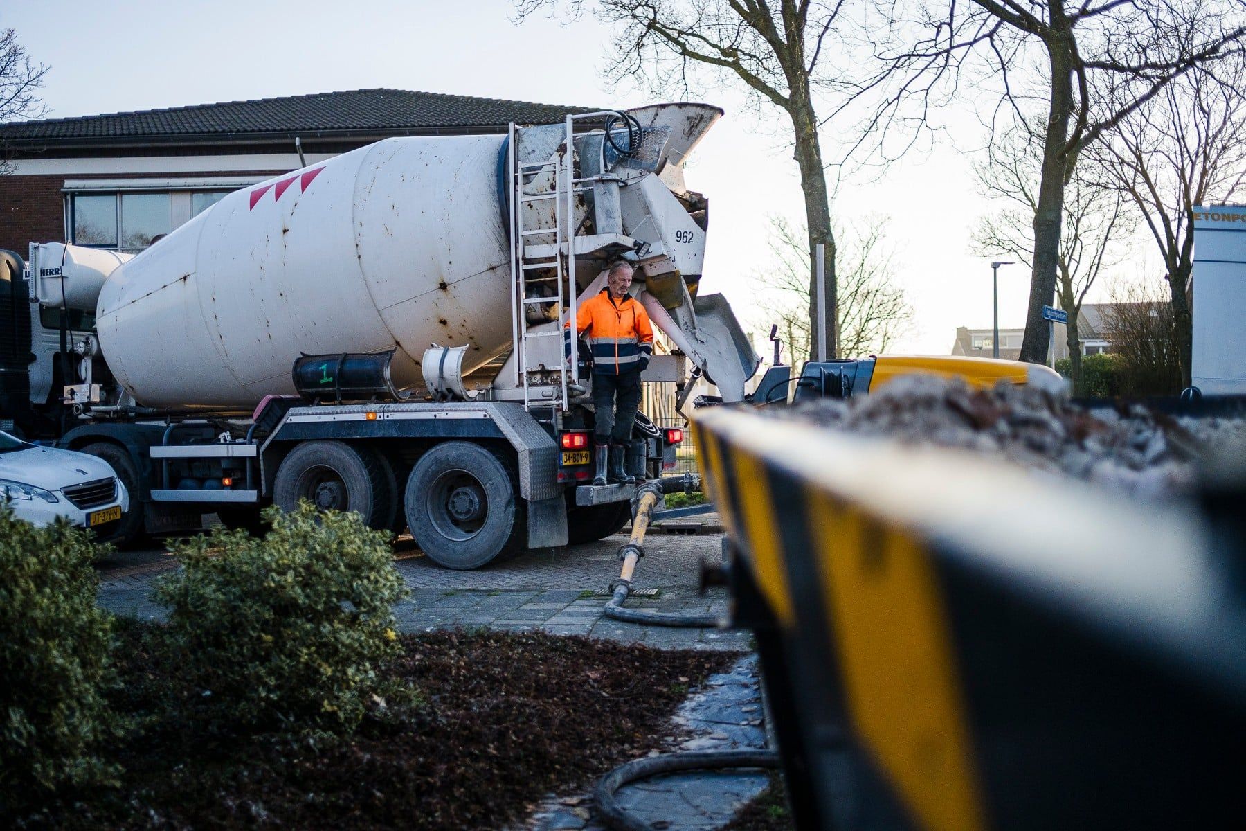 ons eigen materieel voor schuimbetonvloeren