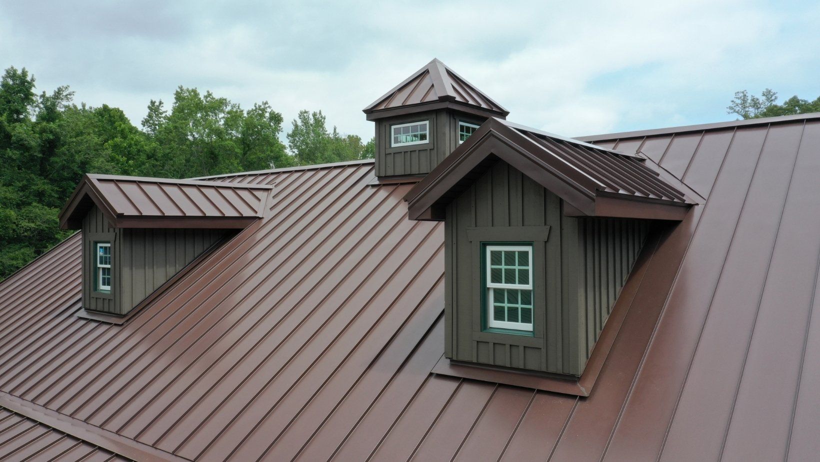 house metal roof