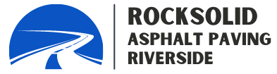 This is a logo of RockSolid Asphalt Paving Riverside