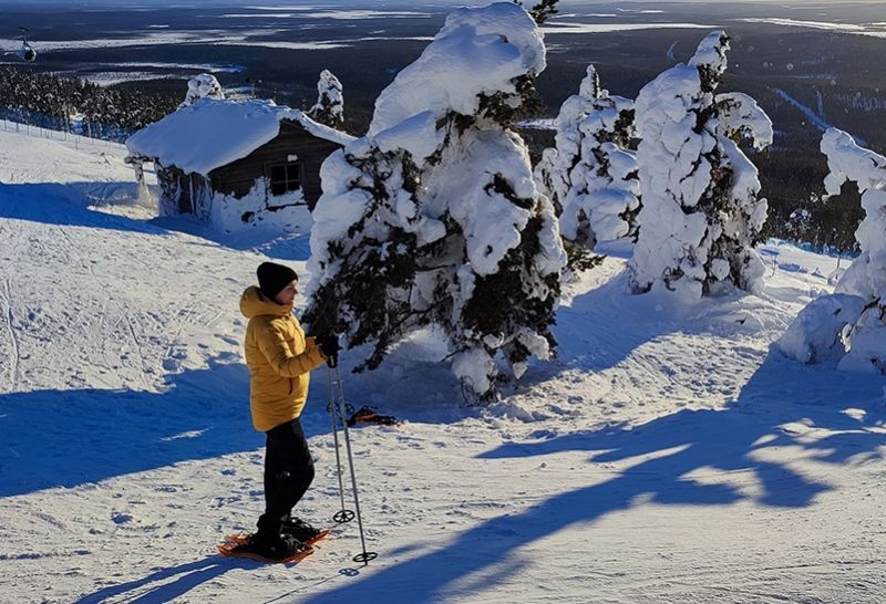 Levi snowshoeing tour