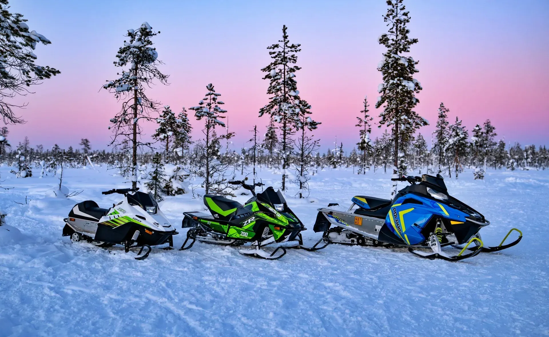 Snowmobile for children Levi