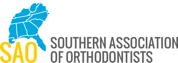Logo of the Southern Association of Orthodontists: yellow